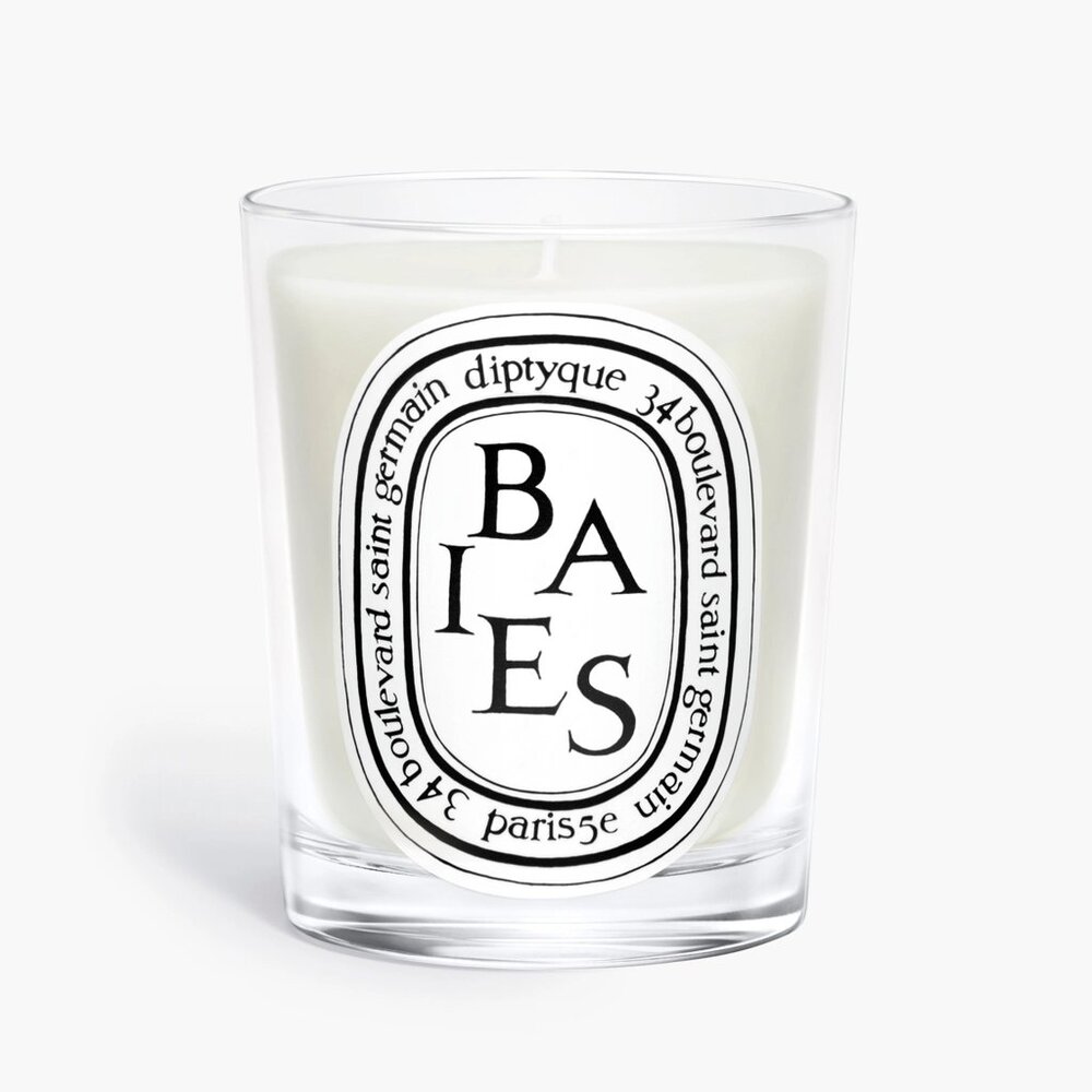 Diptyque Baies 6.5 oz (190g) Candle - Used Once, With Box, No Label